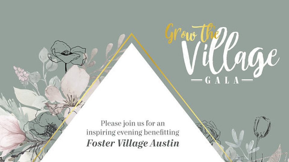 fostervillage gala invitation 2